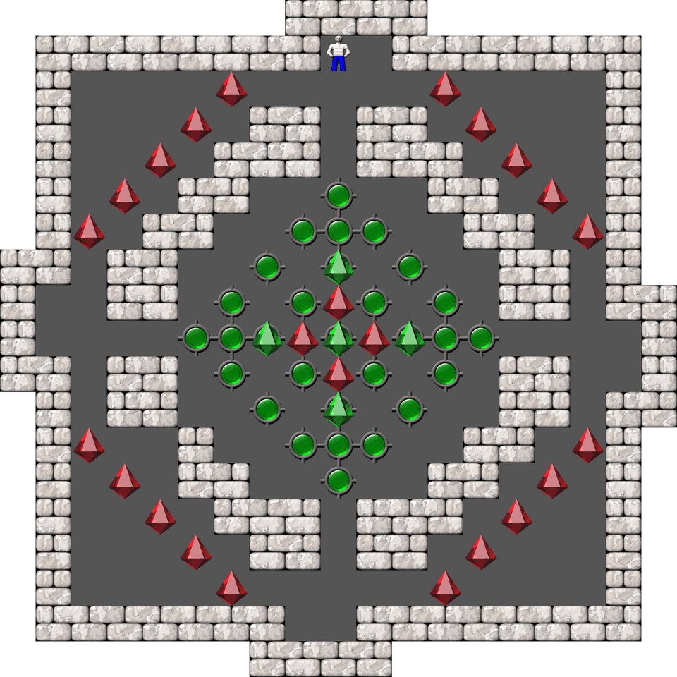 Сокобан Thinking Rabbit Arranged уровень 471